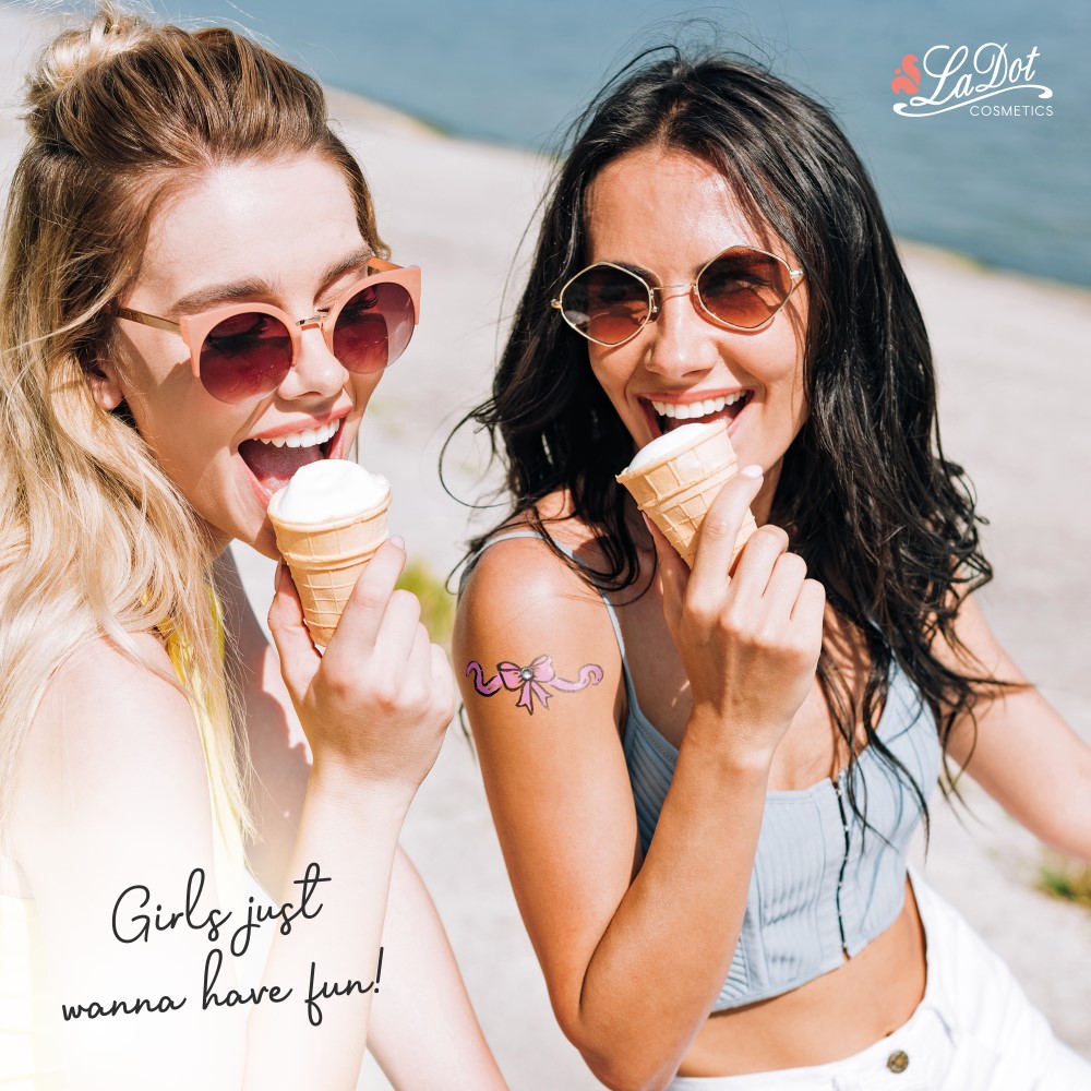 Impression Ladot temporary tattoos Giant Elf, For woman and childeren, skin safe tattoo, Ephemeral Tattoo Stamp for Body and Arm, Water Resistant