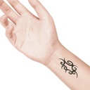 temporary tattoo preview image Giant Tribal Men, For woman and childeren, skin safe tattoo, Ephemeral Tattoo Stamp for Body and Arm, Water Resistant