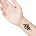 temporary tattoo preview image Giant Tribal Cool, For woman and childeren, skin safe tattoo, Ephemeral Tattoo Stamp for Body and Arm, Water Resistant