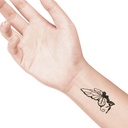 temporary tattoo preview image Giant Elf, For woman and childeren, skin safe tattoo, Ephemeral Tattoo Stamp for Body and Arm, Water Resistant