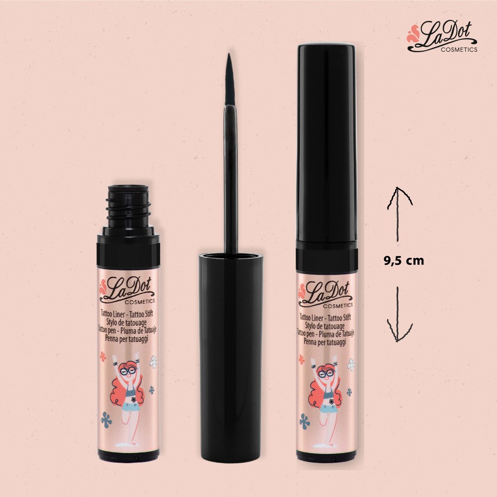 temporary tattoo Liner BLACK, For woman and childeren, skin safe tattoo, Ephemeral Tattoo Stamp for Body and Arm, Water Resistant