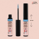 temporary tattoo Liner LIGHT BLUE, For woman and childeren, skin safe tattoo, Ephemeral Tattoo Stamp for Body and Arm, Water Resistant