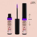 temporary tattoo Liner PURPLE, For woman and childeren, skin safe tattoo, Ephemeral Tattoo Stamp for Body and Arm, Water Resistant