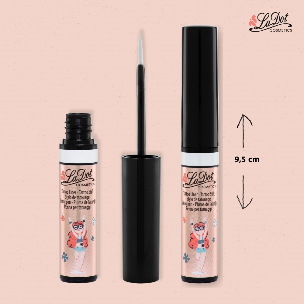 temporary tattoo Liner WHITE, For woman and childeren, skin safe tattoo, Ephemeral Tattoo Stamp for Body and Arm, Water Resistant