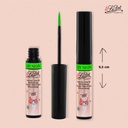 temporary tattoo Liner neon GREEN, For woman and childeren, skin safe tattoo, Ephemeral Tattoo Stamp for Body and Arm, Water Resistant