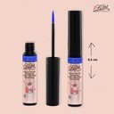 temporary tattoo Liner neon BLUE, For woman and childeren, skin safe tattoo, Ephemeral Tattoo Stamp for Body and Arm, Water Resistant