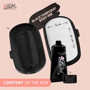 temporary tattoo set inkpad and ink, For woman and childeren, skin safe tattoo, Ephemeral Tattoo Stamp for Body and Arm, Water Resistant