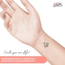 Impression Ladot temporary tattoos little Bee, For woman and childeren, skin safe tattoo, Ephemeral Tattoo Stamp for Body and Arm, Water Resistant