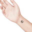 temporary tattoo preview image Lady Bug, For woman and childeren, skin safe tattoo, Ephemeral Tattoo Stamp for Body and Arm, Water Resistant