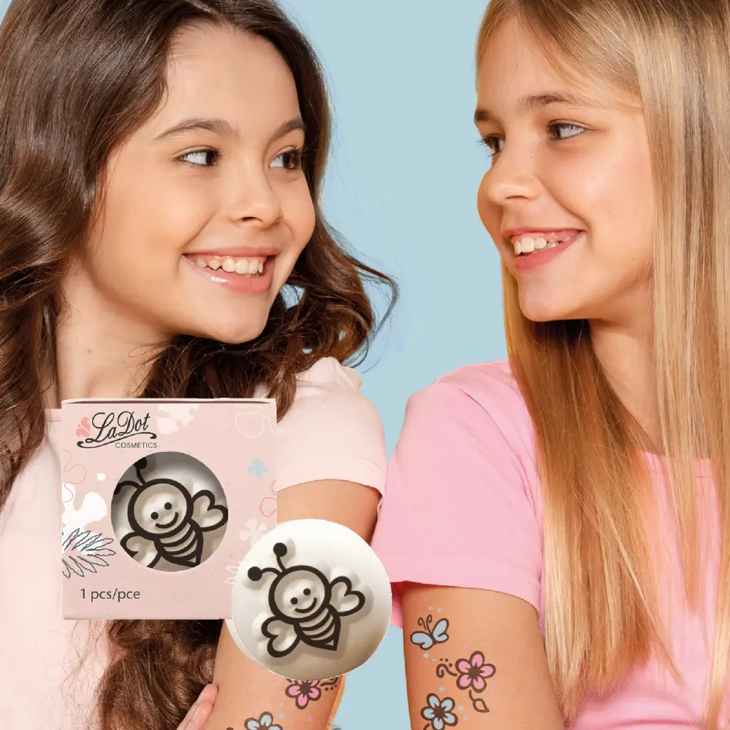 [S18] Tatouage temporaire Petite Abeille