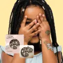 Temporary tattoo Chameleon