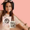 Temporary tattoo little rocket