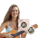 Temporary tattoo Moon star