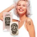 Temporory tattoo Sugar Skull