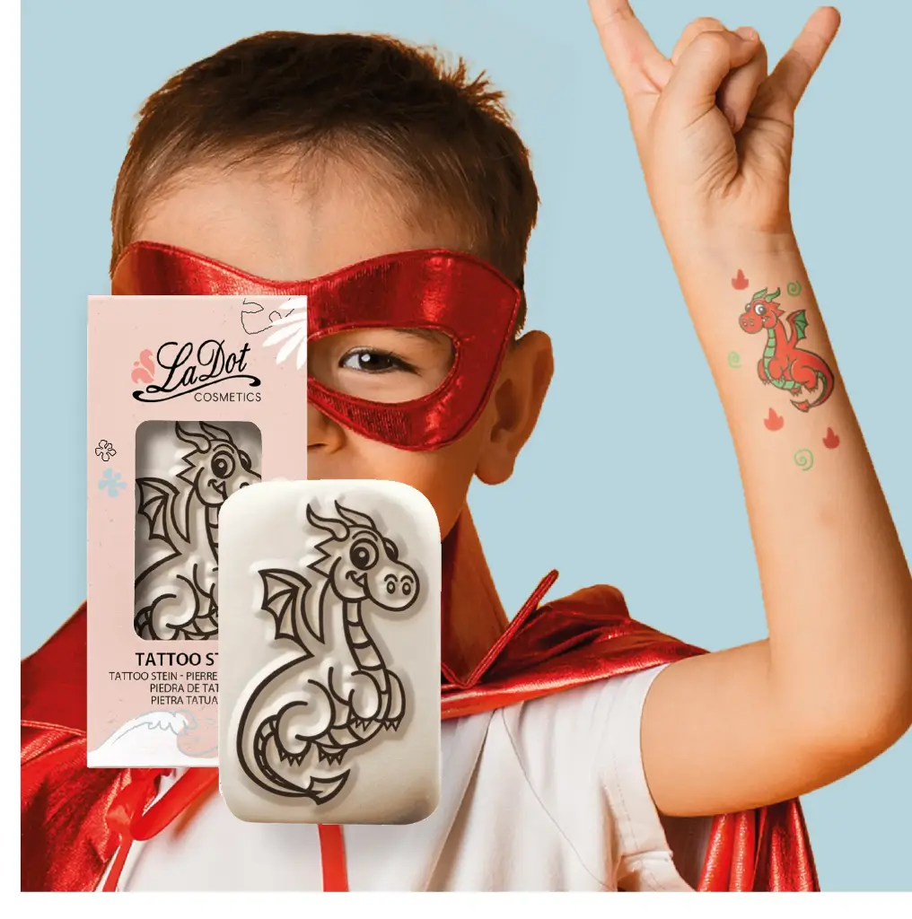 [M159] Tatouage temporaire Dragon enfants