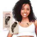 Temporory tattoo Feather