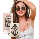 Tijdelijke tattoo geloof hoop geloof 