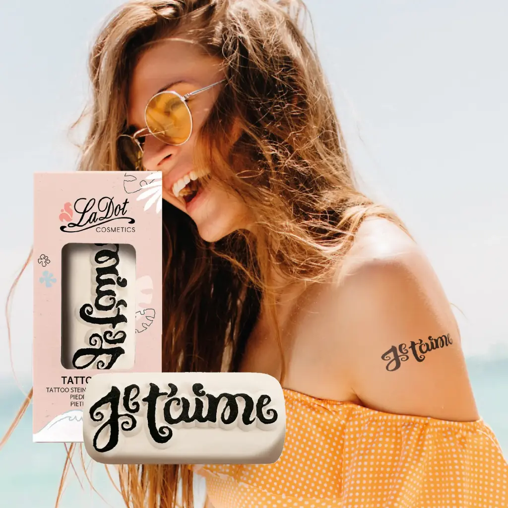 Tatouage temporaire Je T'aime