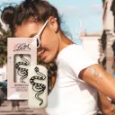 Temporory tattoo Snake