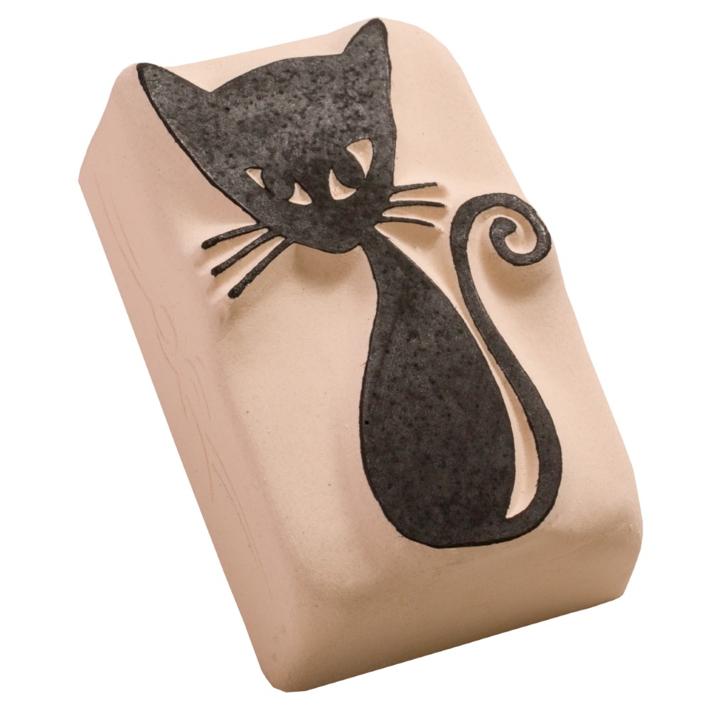 [M243] Tatouage temporaire Chat noir