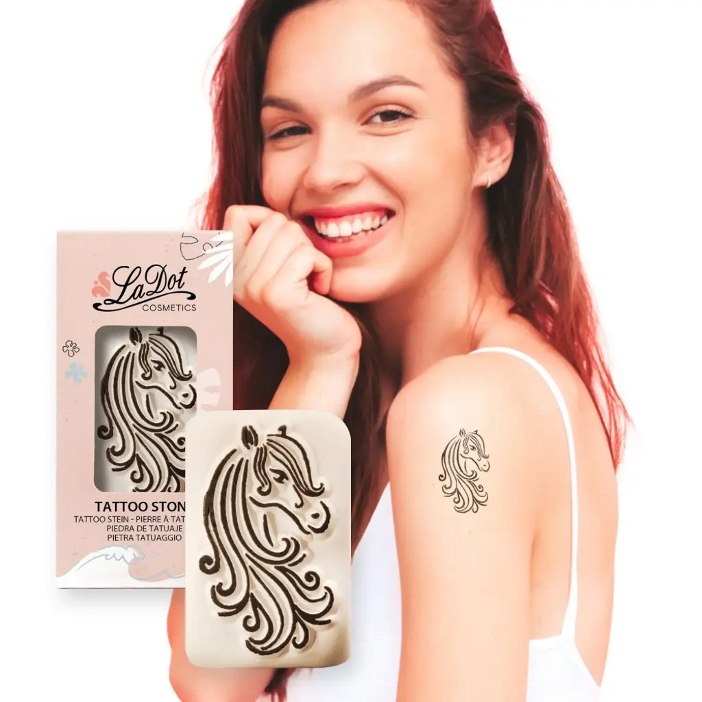 Tijdelijke tattoo Paard 