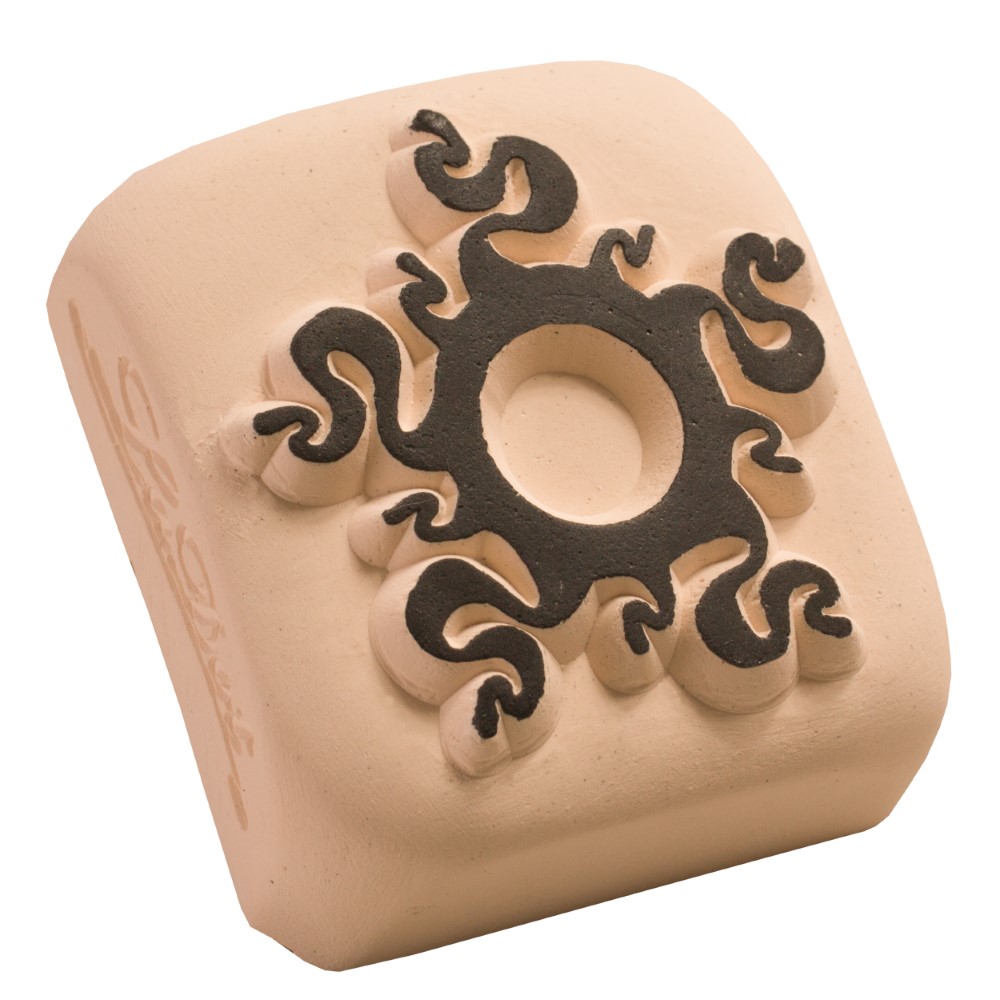 Temporary tattoo curly sun