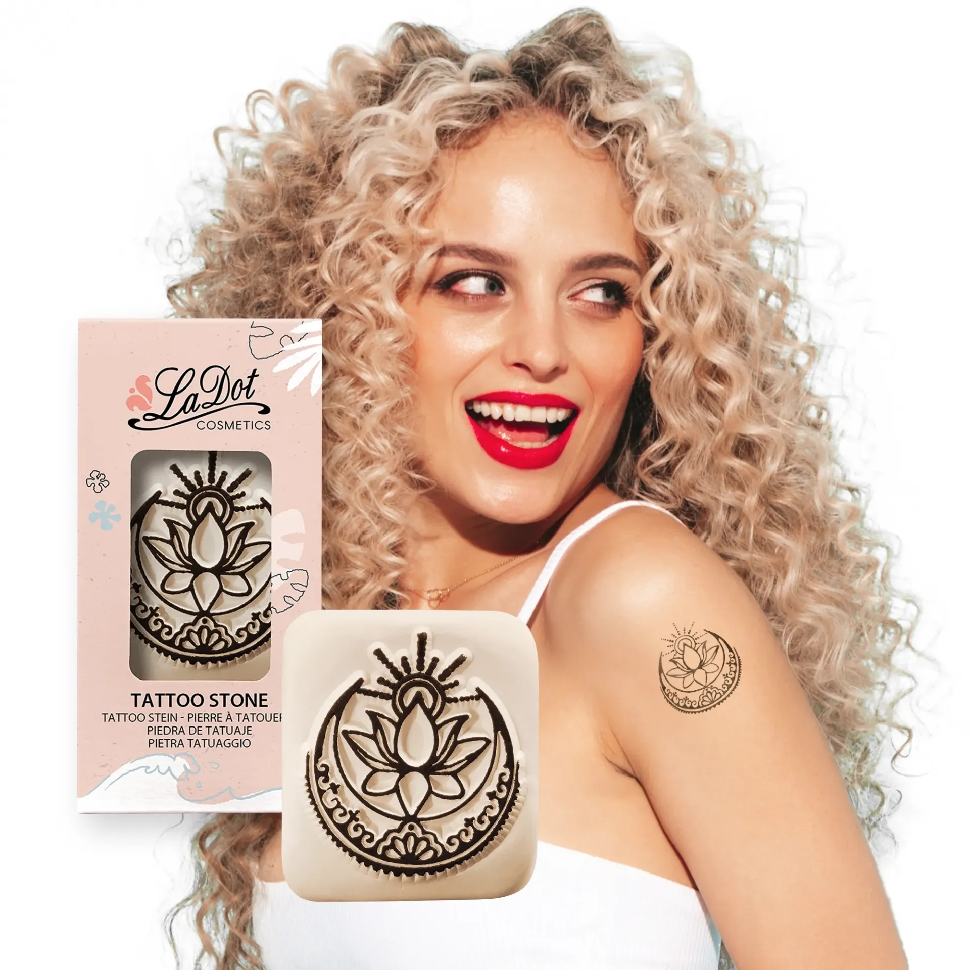Temporary tattoo Lotus