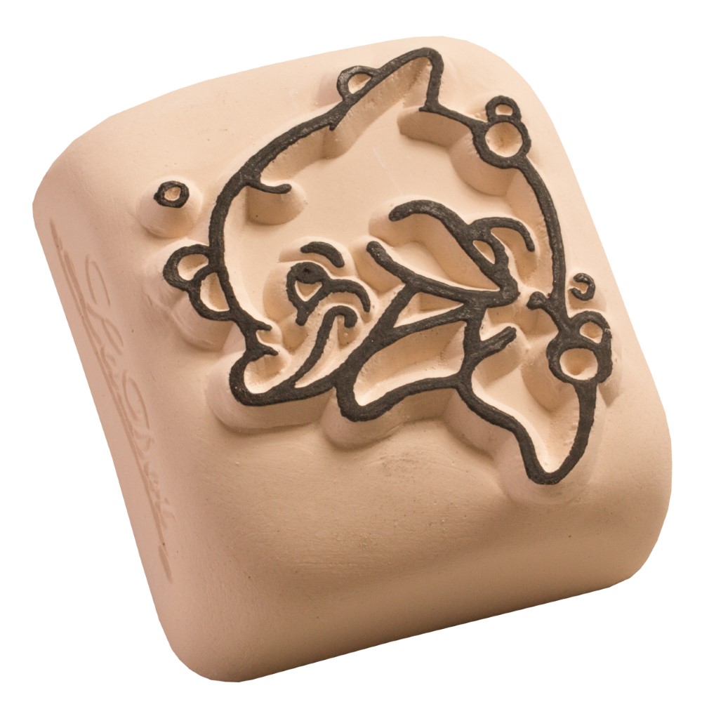 [L51] Temporary tattoo Smiling Dolphin