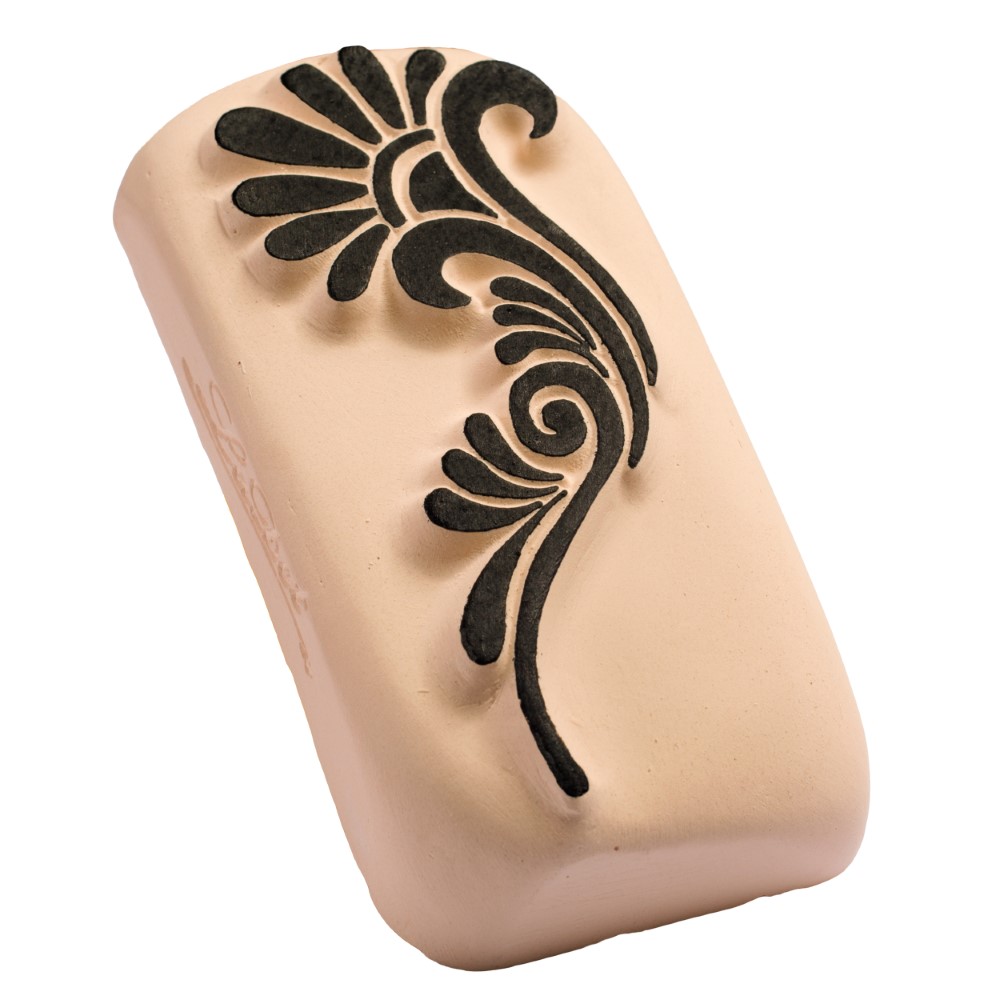 [XL6] Temporary tattoo Giant Curly Flower