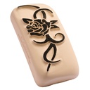 Tatouage temporaire Rose tribale géante