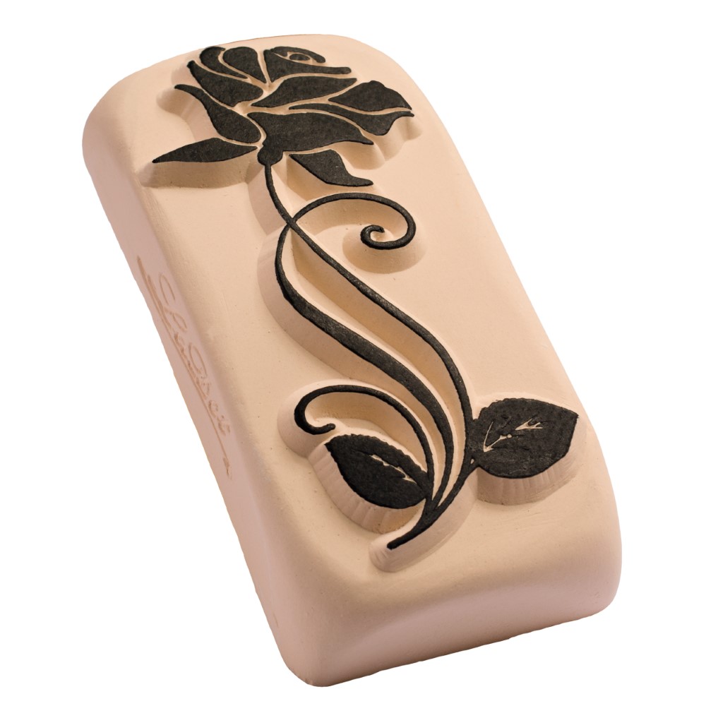 [XL35] Tatouage temporaire Rose géante noire