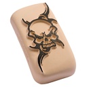 Tijdelijke tattoo Schedel groot