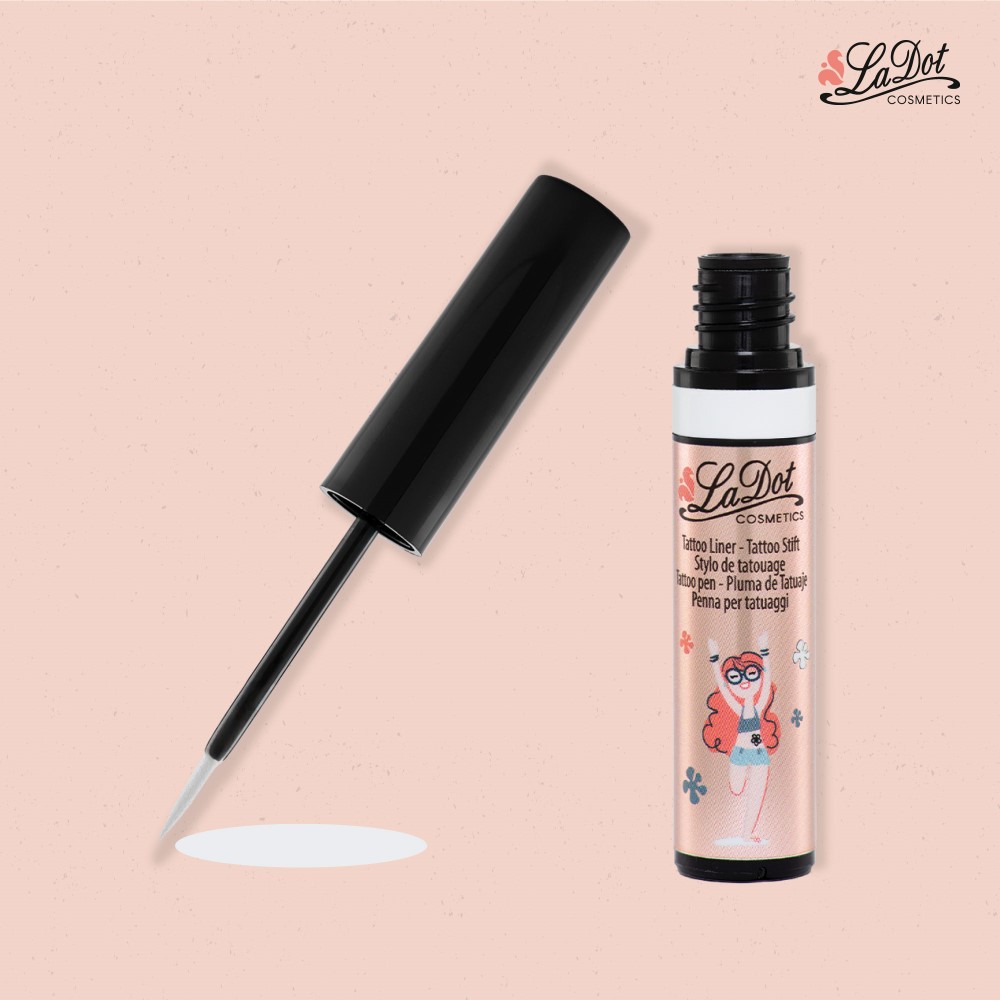 [LIN_WHITE] Liner – Stylo Tatouage temporaire, Blanc