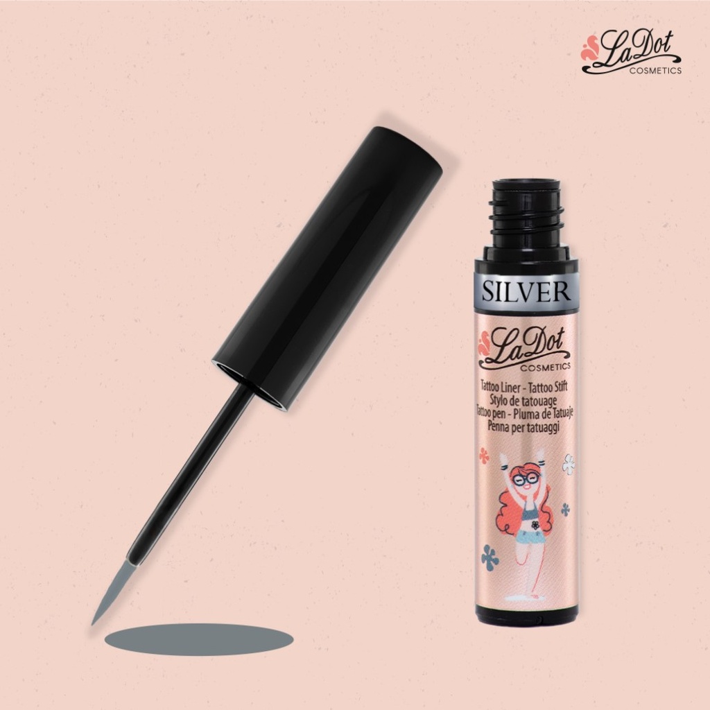 [LIN_SILVER] Temporary tattoo Liner SILVER