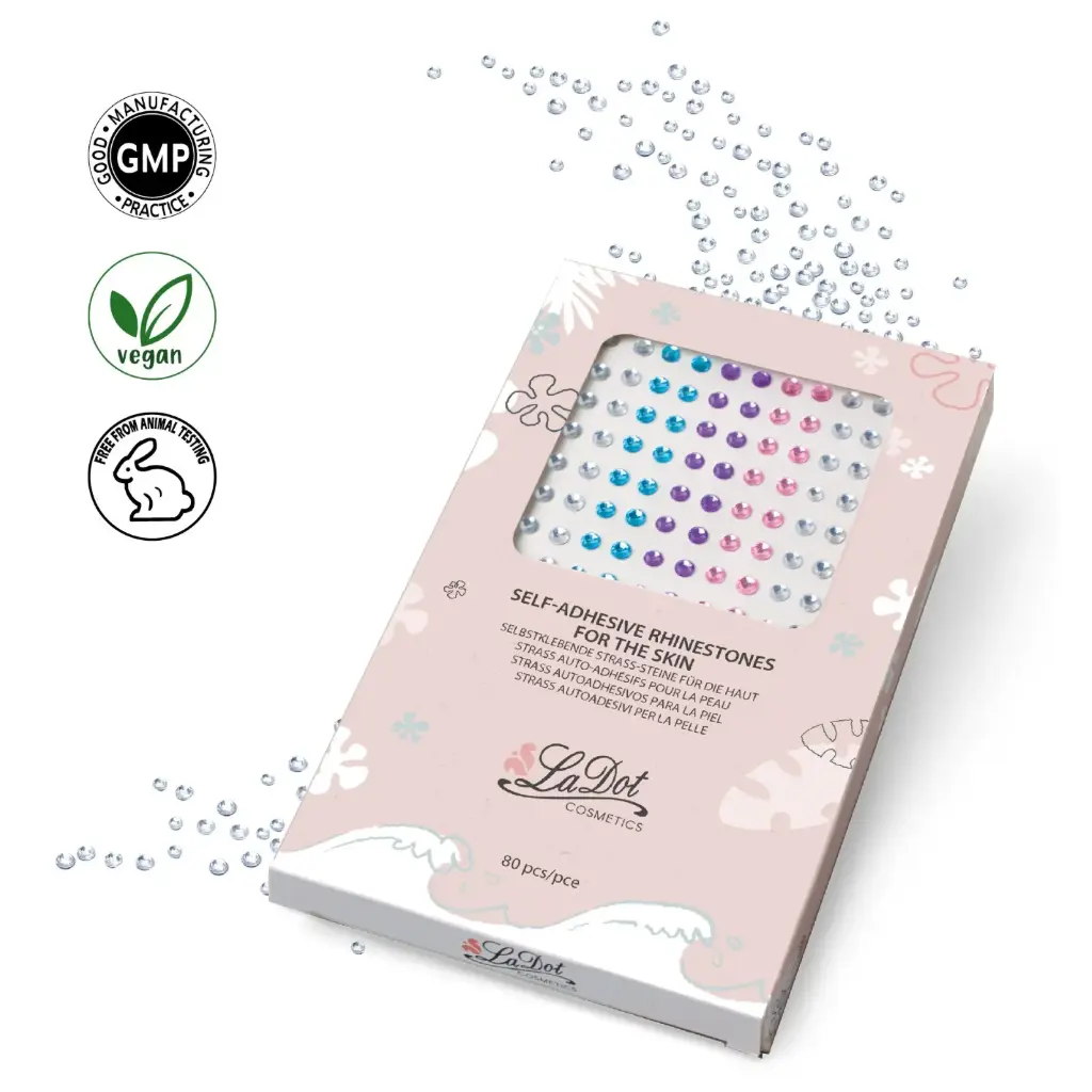 Strass Pastel kleurig