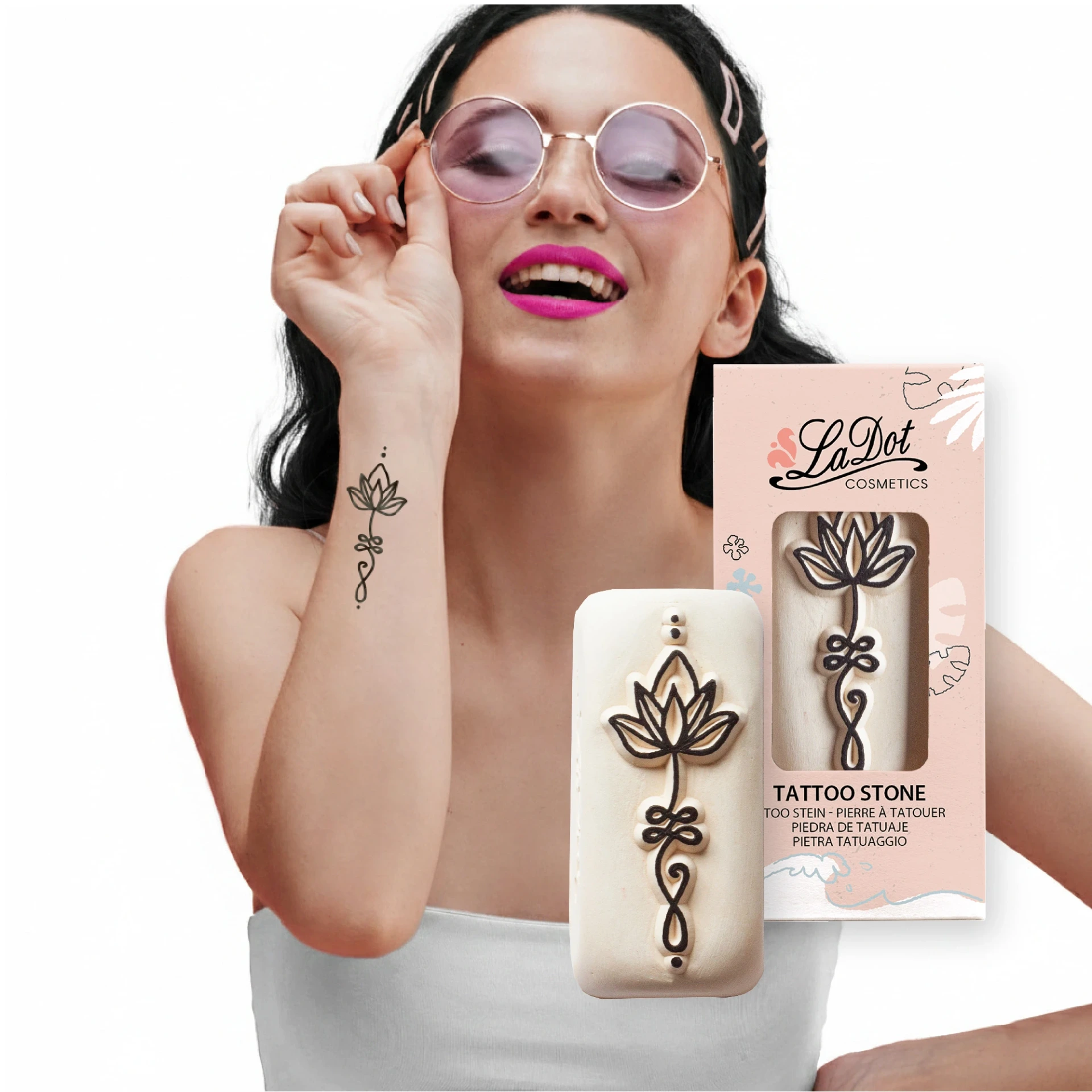 Temporary tattoo Lotus