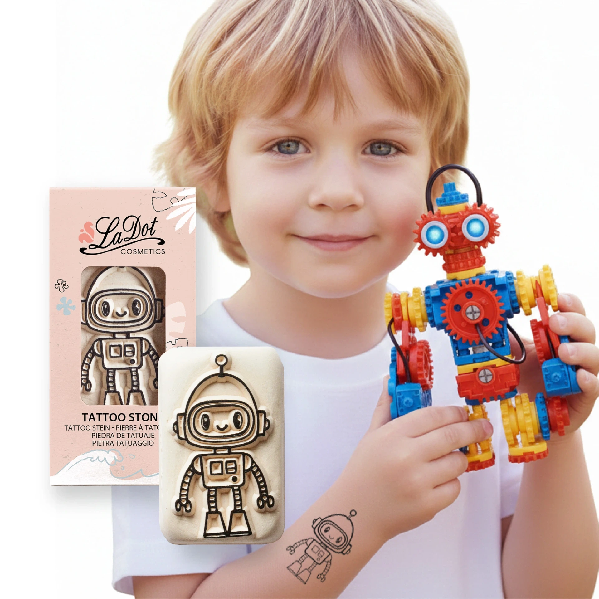 Tatouage temporaire robot