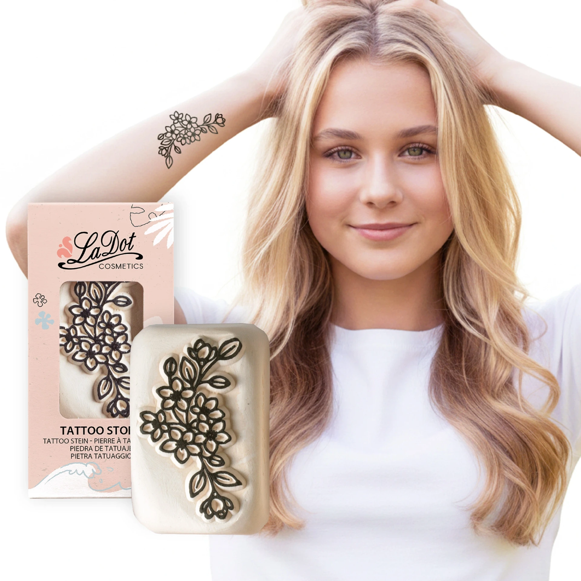 [M150] Temporary tattoo Jasmine