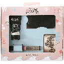 Tatouage temporaire Set M - Jasmine, liner rose