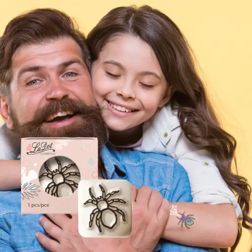 [S22] Temporary tattoo Little Spider