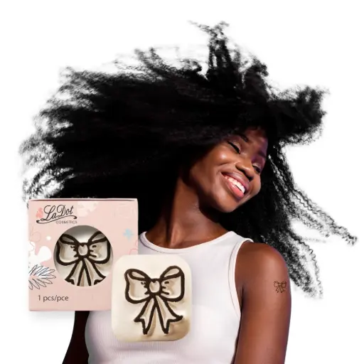 [S33] Temporary tattoo Little Bow