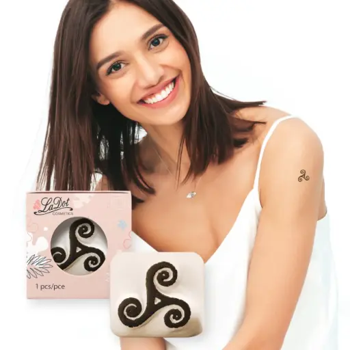 [S58] Temporary tattoo Little Triskell