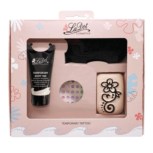 [GIFTPACK-6] Geschenkverpakking M-steen bloem en strass