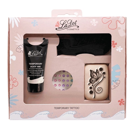 [GIFTPACK-8] Temporary Tattoo Set M - Butterfly, Rhinestones